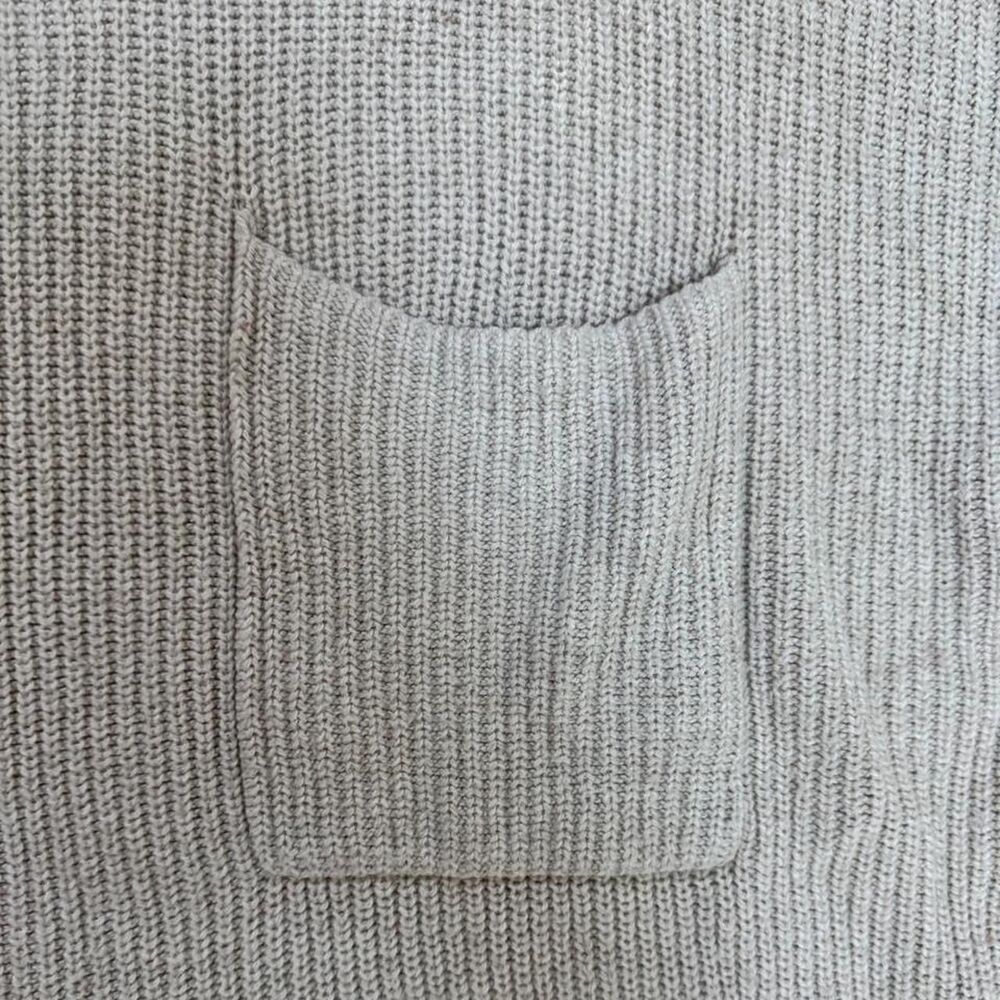 Madewell Cream Ribbed Sweater - Picture 3 of 6